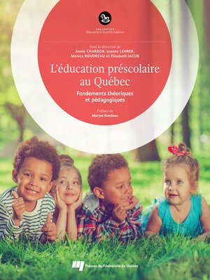 cover image of L'éducation préscolaire au Québec